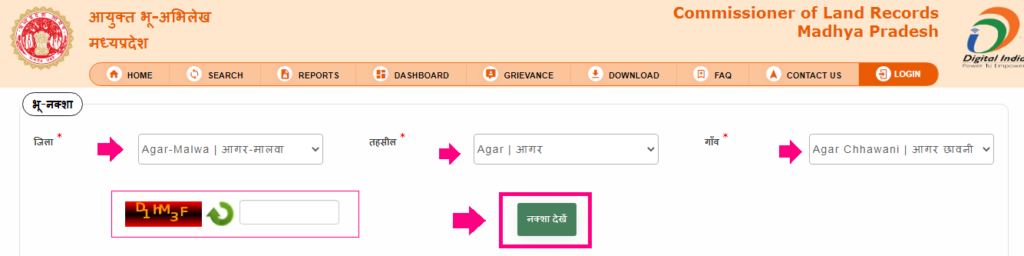 MP.bhulekh.Gov.in Free Naksha